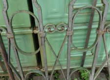 altes Tor Eisengitter