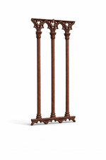 Gotisches Kirchen Zaunteil aus