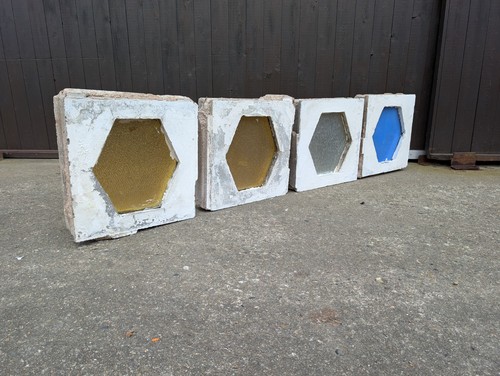 36x vintage betonsteine retro - 36x,