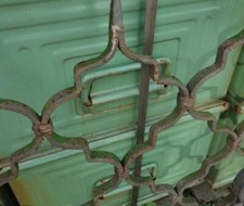 altes Tor Eisengitter