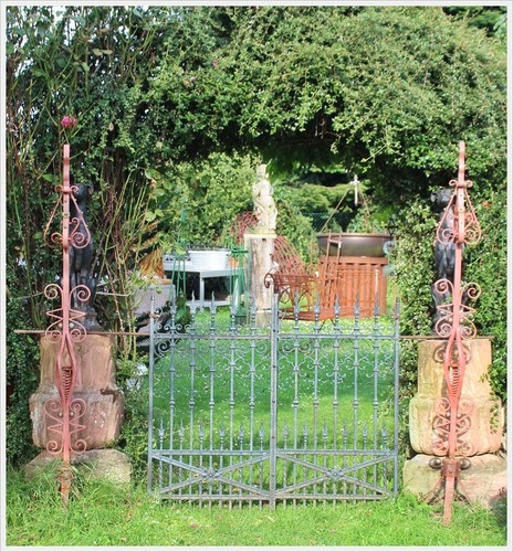 Garten pforte tor - garten, hortulus