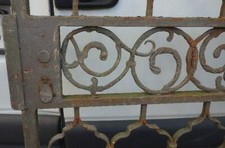 altes Tor Eisengitter