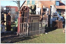 Hoftor Pforte Eisen Garten