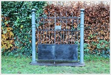 Tor Gartenpforte Schmiedeeisen