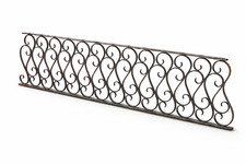 Antikes Zaunteil Schmiedeeisen