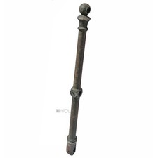 Absperrung Poller Zaun alt